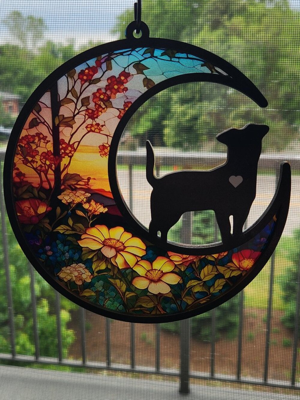 NWT: Dog Memorial Suncatcher, Sympathy Card, Keychain
